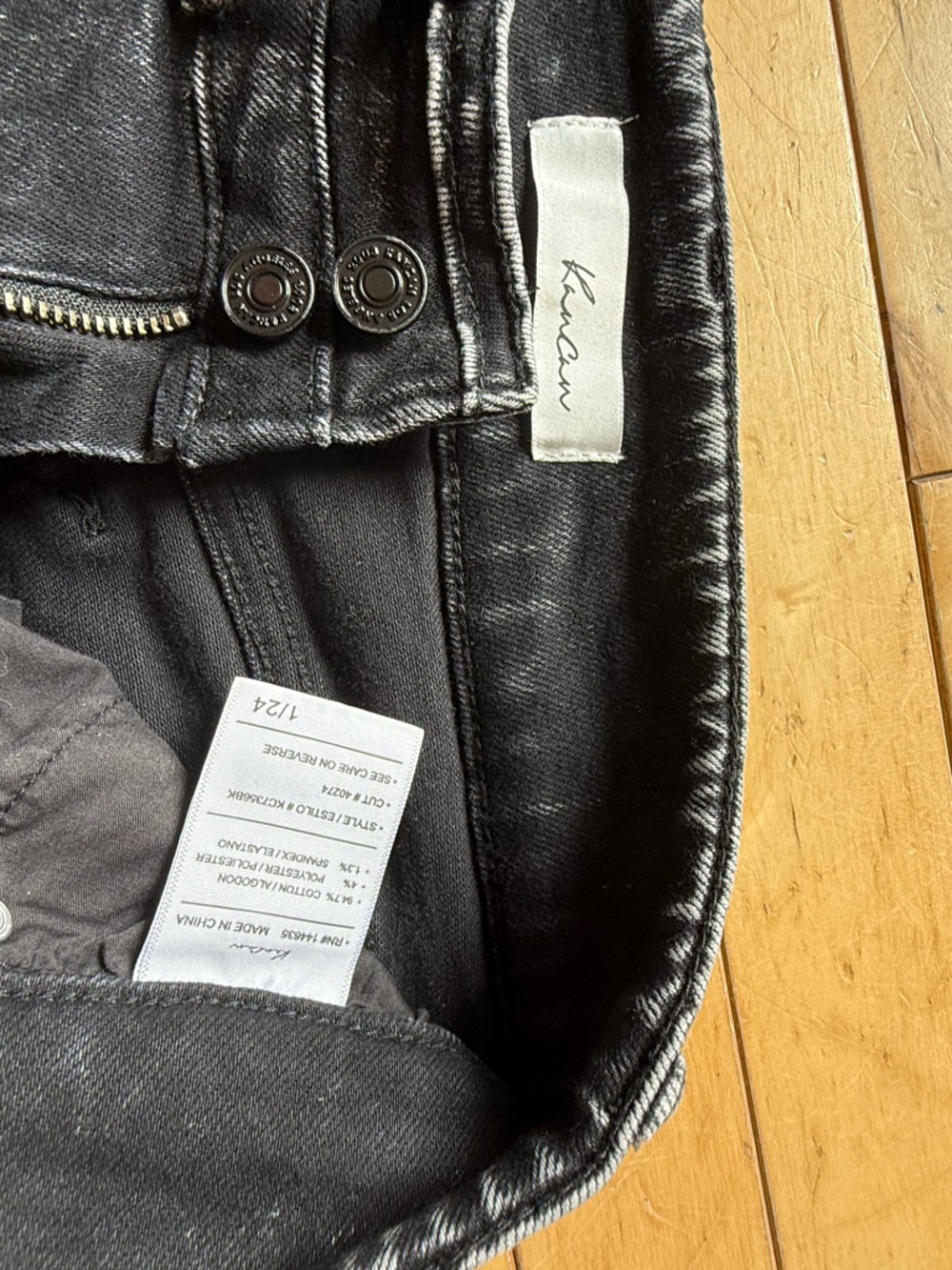 KanCan Black Flare High-Rise Jeans - Picture 2 of 3